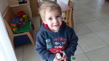 Bastian beim Spielen (12.01.2013)