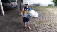 bei Oma und Opa (01.06.2018)