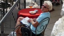 Gisela hat Urlaub. (Sept. 2010)