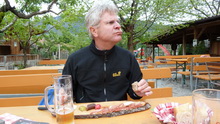 Biergarten in Lana April 2012