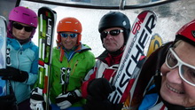 Auf der Sellaronda (07.01.2015)