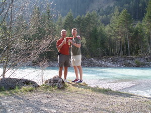 Am Lech ein khles Radlerbier