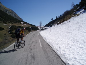 Anfahrt zum Hahntenjoch (1894m)