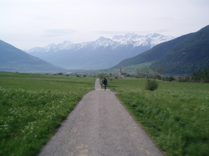 Auf Radwegen durchs wunderschne Vinschgau